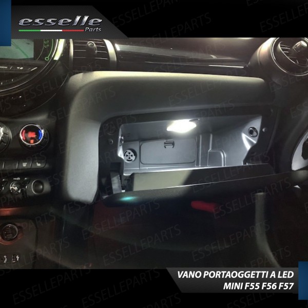 LED Interni Porta Oggetti Per Mini Cooper F55 F56 F57 6000K