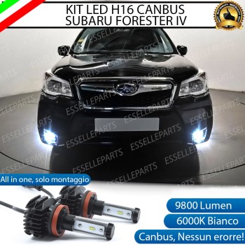 Kit Full LED H16 coppia lampade FENDINEBBIA SUBARU FORESTER IV Kit Full LED H16 coppia lampade FENDINEBBIA SUBARU FORESTER IV