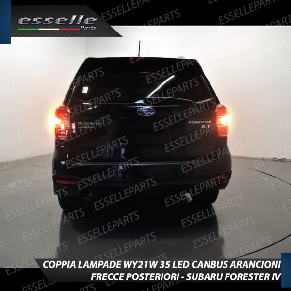 Coppia Lampade T20 WY21W 35 LED CANBUS PER FRECCE DIREZIONALI POSTERIORI PER SUBARU FORESTER IV