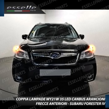 Coppia Lampade T20 WY21W 35 LED CANBUS PER FRECCE DIREZIONALI Anteriori PER SUBARU FORESTER IV Coppia Lampade T20 WY21W 35 LED CANBUS PER FRECCE DIREZIONALI Anteriori PER SUBARU FORESTER IV