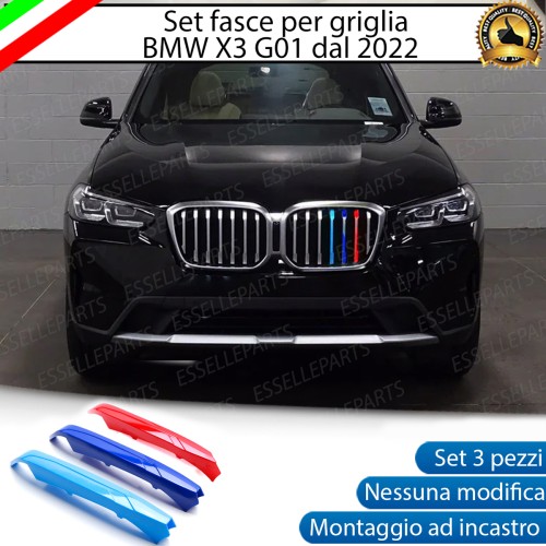 Bmw Serie X3 G01 Restyling Dal 2022 Cover Griglia A 5 Linee In Stile Bmw M Sport