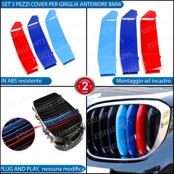 Bmw Serie X3 G01 Restyling Dal 2022 Cover Griglia A 5 Linee In Stile Bmw M Sport