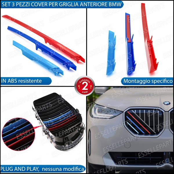 Bmw Serie X3 G45 Cover In Stile Bmw M Sport Calandra Ad Incastro Specifico