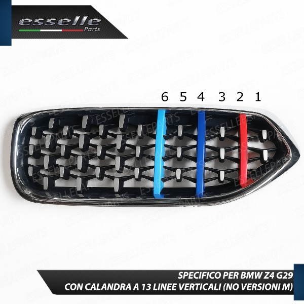 Bmw Z4 G29 Cover In Stile Bmw M Sport Calandra Ad Incastro Specifico