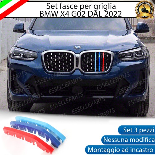 Bmw Serie X4 G02 Restyling Dal 2022 Cover In Stile Bmw M Sport Calandra