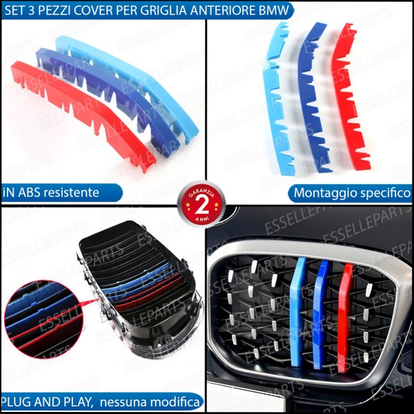 Bmw Serie X4 G02 Restyling Dal 2022 Cover In Stile Bmw M Sport Calandra