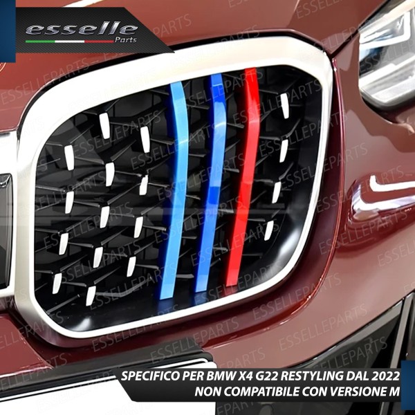 Bmw Serie X4 G02 Restyling Dal 2022 Cover In Stile Bmw M Sport Calandra