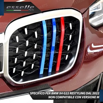 Bmw Serie X4 G02 Restyling Dal 2022 Cover In Stile Bmw M Sport Calandra