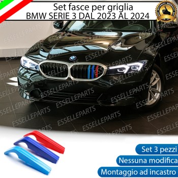 Bmw SERIE 3 G20 G21 DAL 2023 AL 2024 Cover In Stile Bmw M Sport Calandra Ad Incastro Specifico