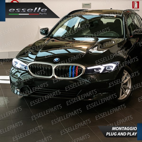 Bmw SERIE 3 G20 G21 DAL 2023 AL 2024 Cover In Stile Bmw M Sport Calandra Ad Incastro Specifico
