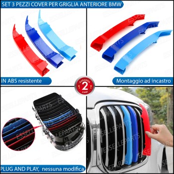 Bmw Serie X1 F48 Restyling Dal 2019 Cover Griglia A 7 Linee In Stile Bmw M Sport