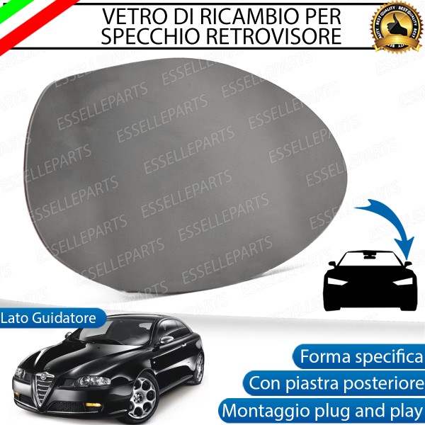 Specchietto Alfa Romeo GT Specchio Retrovisore Sinistro Termico Lato Guida
