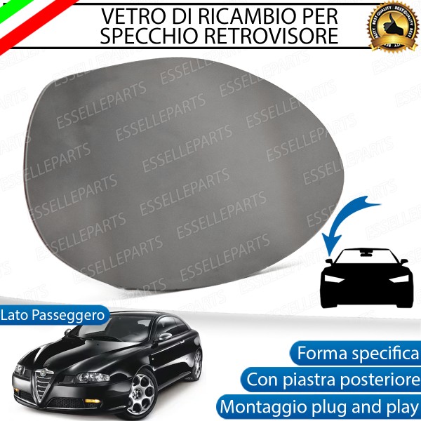Specchietto Alfa Romeo Gt Vetro Specchio Retrovisore Destro Termico