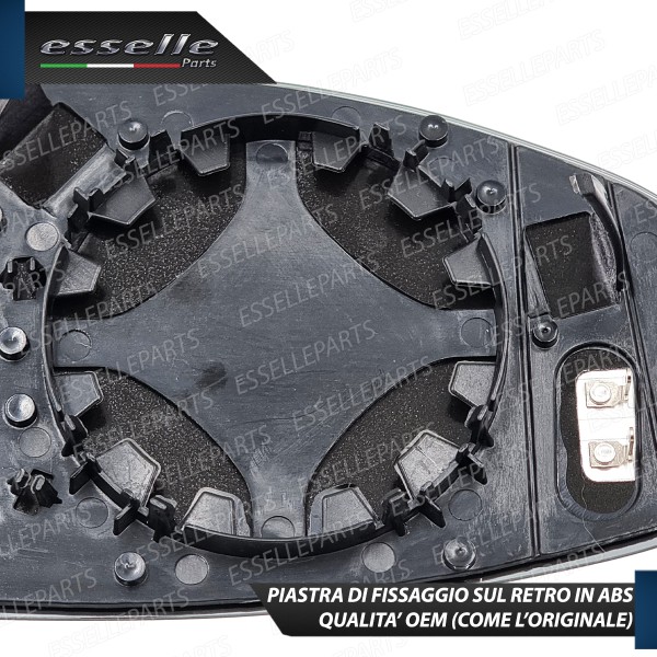 Specchietto Audi A1 8X fino al 2014 Specchio Retrovisore Sinistro Termico