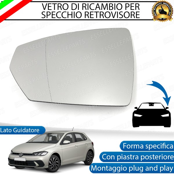 Specchietto Volkswagen Polo AE1 Specchio Retrovisore Sinistro Termico