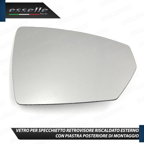 Specchietto Audi A1 MK2 Vetro Specchio Retrovisore Destro Termico