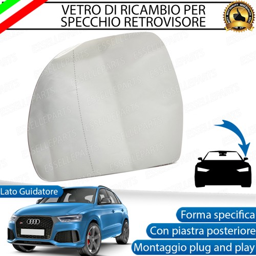 Specchietto Audi Q3 8U Pre-Restyling Specchio Retrovisore Sinistro Termico