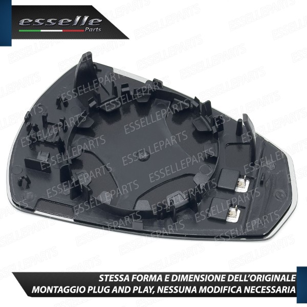 Specchietto Audi A3 8V SPORTBACK RESTYLING Vetro Specchio Retrovisore Destro Termico