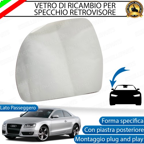 Specchietto Audi A5 8T Fino Al 2011 Specchio Retrovisore Destro Termico