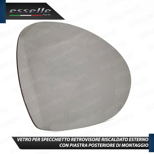 Specchietto Alfa Romeo 147 Dal 2009 Vetro Specchio Retrovisore Destro Termico