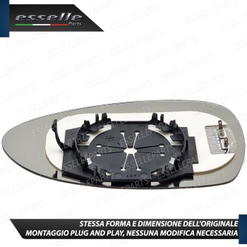 Specchietto Alfa Romeo 147 Dal 2009 Vetro Specchio Retrovisore Destro Termico Specchietto Alfa Romeo 147 Dal 2009 Vetro Specchio Retrovisore Destro Termico