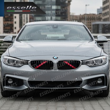 Cover Barre Radiatore Bmw Serie 4 F32 F33 F36 Ad Incastro Rosso Plug And Play