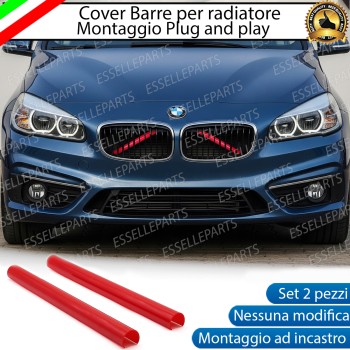 Cover Barre Radiatore Bmw Serie 2 F46 Ad Incastro Rosso Plug And Play