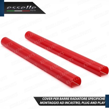 Cover Barre Radiatore Bmw Serie 5 G30 G31 Ad Incastro Rosso Plug And Play