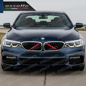 Cover Barre Radiatore Bmw Serie 5 G30 G31 Ad Incastro Rosso Plug And Play
