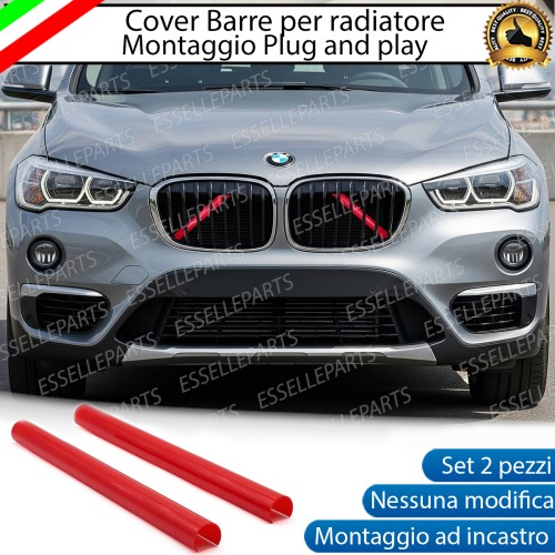 Cover Barre Radiatore Bmw X1 F48 F49 Ad Incastro Rosso Plug And Play