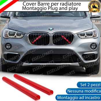 Cover Barre Radiatore Bmw X1 F48 F49 Ad Incastro Rosso Plug And Play