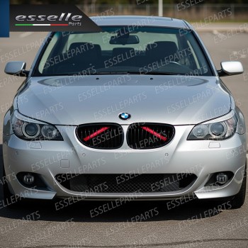 Cover Barre Radiatore Bmw Serie 5 E60 E61 Ad Incastro Rosso Plug And Play