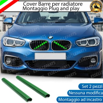 Cover Barre Radiatore Bmw Serie 1 F20 F21 Ad Incastro Verde Plug And Play