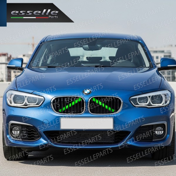 Cover Barre Radiatore Bmw Serie 1 F20 F21 Ad Incastro Verde Plug And Play