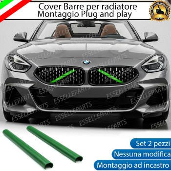 Cover Barre Radiatore Bmw Z4 G29 Ad Incastro Verde Plug And Play