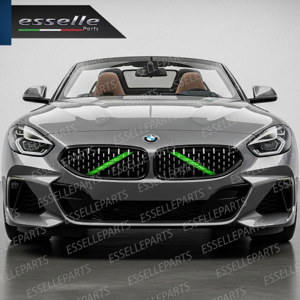 Cover Barre Radiatore Bmw Z4 G29 Ad Incastro Verde Plug And Play