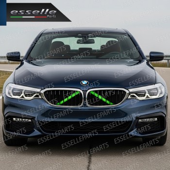 Cover Barre Radiatore Bmw Serie 5 G30 G31 Ad Incastro Verde Plug And Play