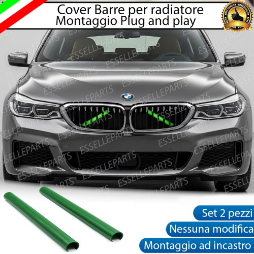 Cover Barre Radiatore Bmw Serie 6 GT G32 Ad Incastro Verde Plug And Play