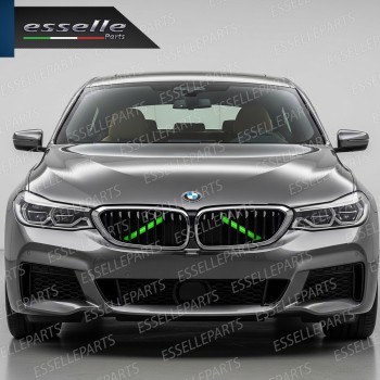 Cover Barre Radiatore Bmw Serie 6 GT G32 Ad Incastro Verde Plug And Play