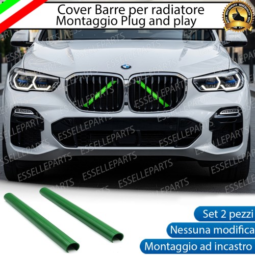 Cover Barre Radiatore Bmw X5 G05 Ad Incastro Verde Plug And Play