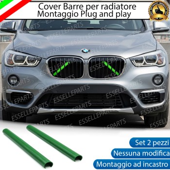 Cover Barre Radiatore Bmw X1 F48 F49 Ad Incastro Verde Plug And Play