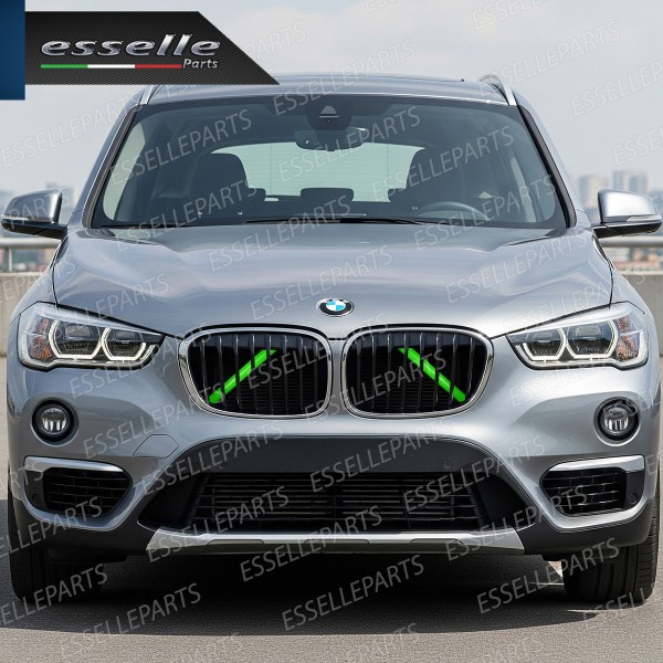 Cover Barre Radiatore Bmw X1 F48 F49 Ad Incastro Verde Plug And Play