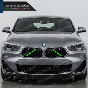 Cover Barre Radiatore Bmw X2 F39 Ad Incastro Verde Plug And Play