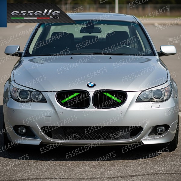 Cover Barre Radiatore Bmw Serie 5 E60 E61 Ad Incastro Verde Plug And Play