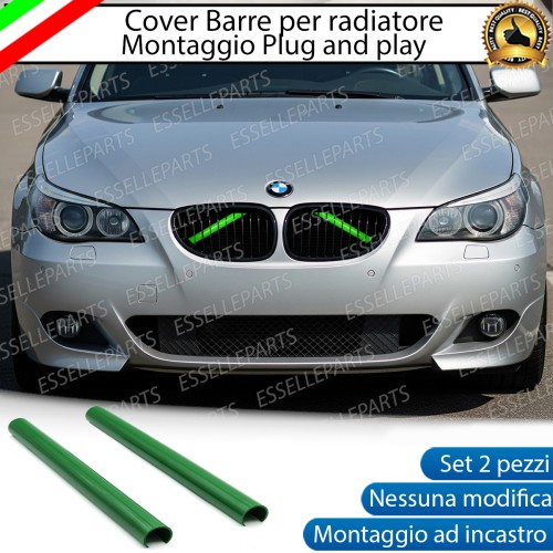 Cover Barre Radiatore Bmw Serie 5 E60 E61 Ad Incastro Verde Plug And Play