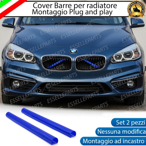 Cover Barre Radiatore Bmw Serie 2 F45 Ad Incastro Blu Plug And Play