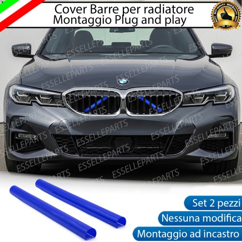 Cover Barre Radiatore Bmw Serie 5 G30 G31 Ad Incastro Blu Plug And Play