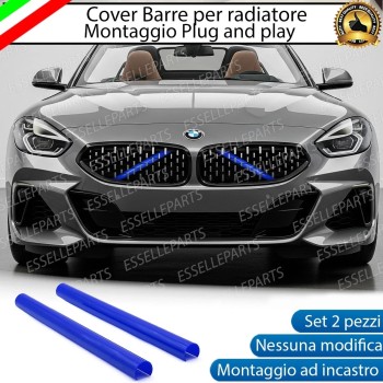 Cover Barre Radiatore Bmw Z4 G29 Ad Incastro Blu Plug And Play