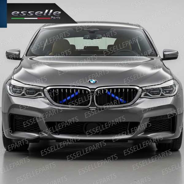 Cover Barre Radiatore Bmw Serie 6 GT G32 Ad Incastro Blu Plug And Play
