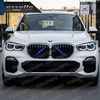 Cover Barre Radiatore Bmw X5 G05 Ad Incastro Blu Plug And Play